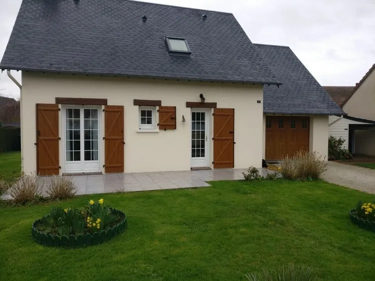Réalisation à Saint-Prix : Installation de volets battants EHRET